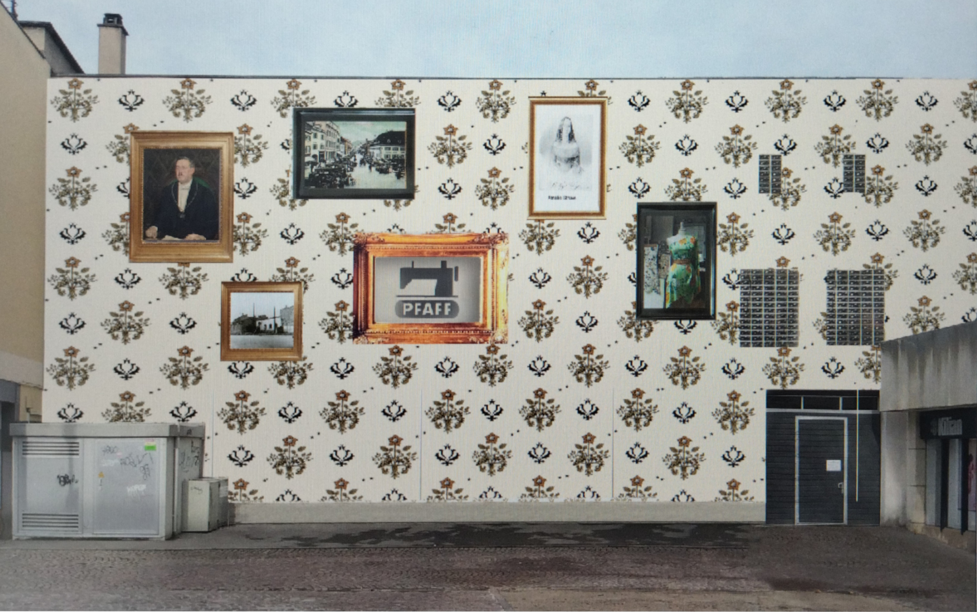 Wolfgang Krell, Entwurf «Wohnzimmer Lörrach», 2023